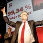 455 Ja-Stimmen gab es für Peter Kaiser beim SPÖ-Parteitag in Villach 