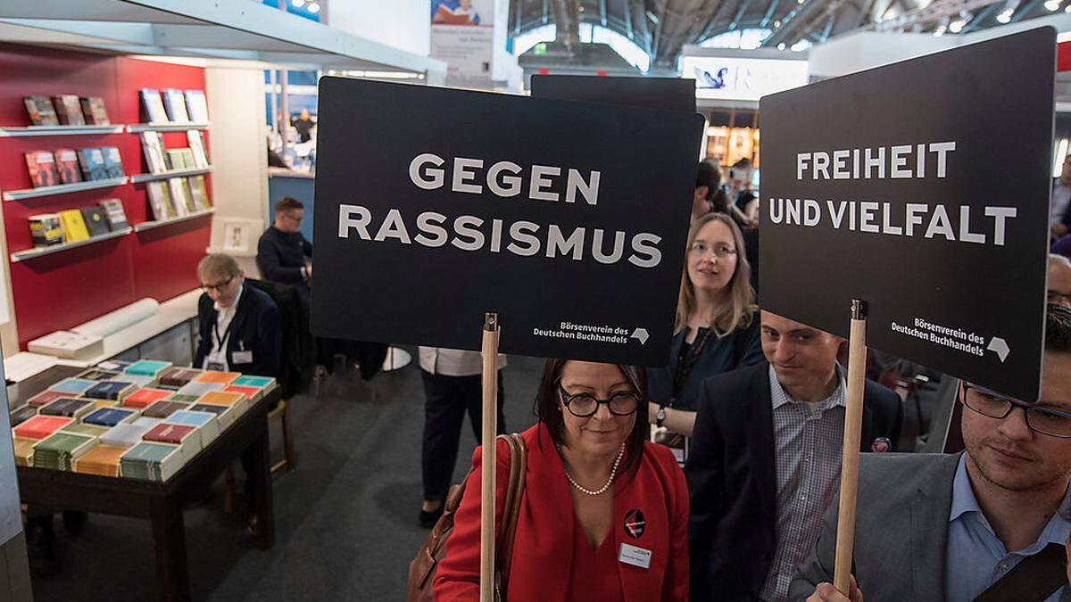 Die Buchmesse hat ihren ersten politischen Skandal