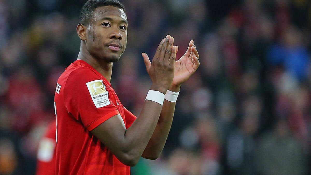 Jubelt David Alaba auch in Zukunft für die Bayern?