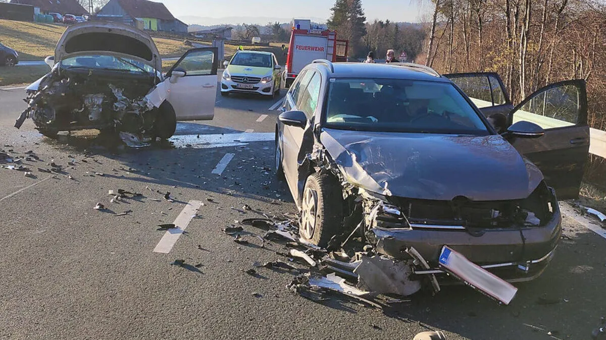Unfall auf der B76