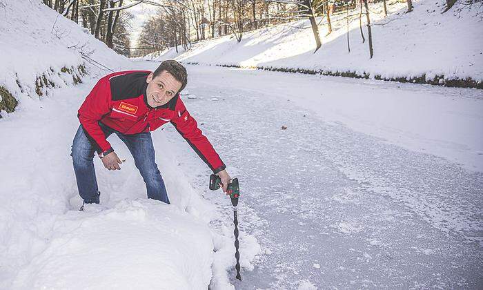 René Riepan ist Obmann des Eislaufvereins Wörthersee (EVW)