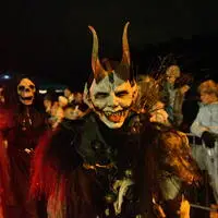 Der Krampuslauf im Industriepark Völkermarkt 2024