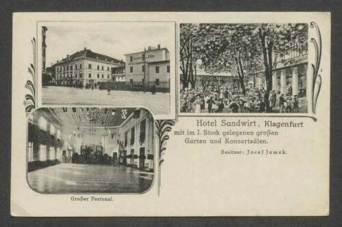Weitere alte Ansichten des Sandwirts um 1912