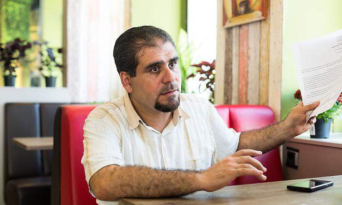 Familienoberhaupt Khalid Mansor Abu El Hosna