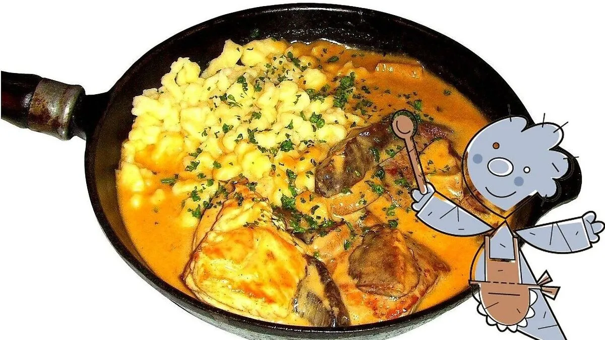 Schweinsfischerl in Mostsauce (Symbolbild)