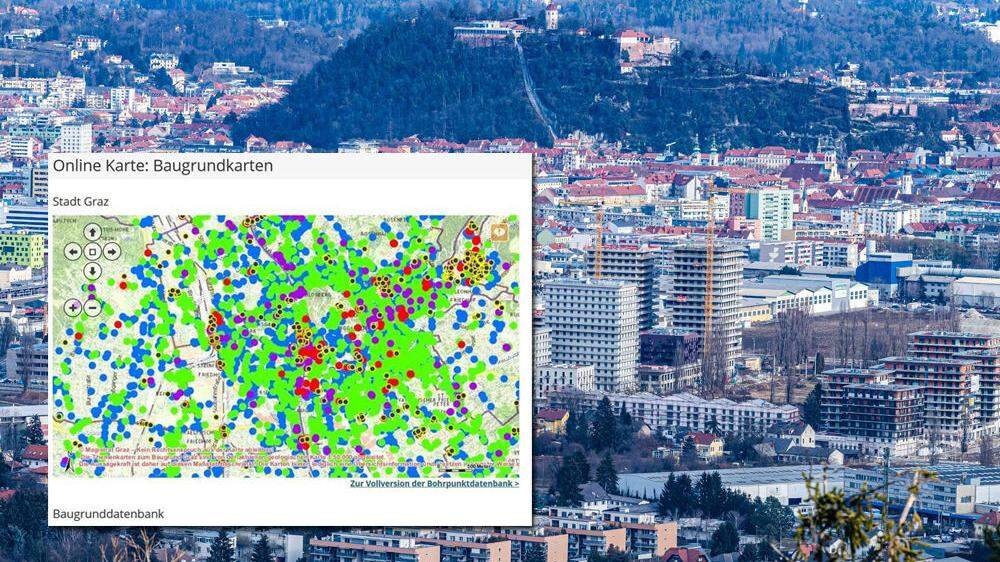 Datenleck am Stadtplan der Stadt Graz: Alle Grund- und Hausbesitzer waren in der der digitalen Baugrundkarte frei ersichtlich 