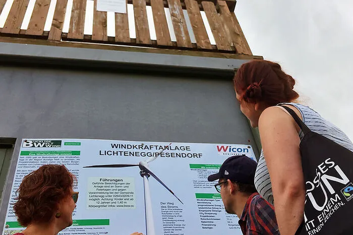 Ausflugsziel Windkraft