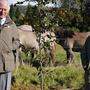 Natur ist einfach königlich:  Charles, der seit jeher eine &quot;grüne Ader&quot; hat, mit seiner Mutter, Königin Elisabeth II., in Schottland