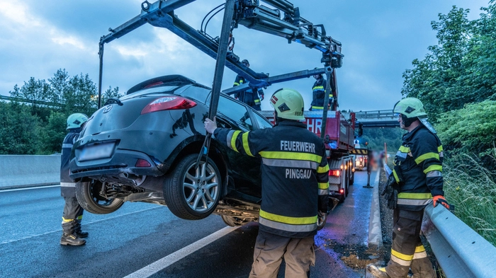 Auf der A2 im Wechselabschnitt kam es Samstagabend gleich zu drei Unfällen binnen kürzerster Zeit.