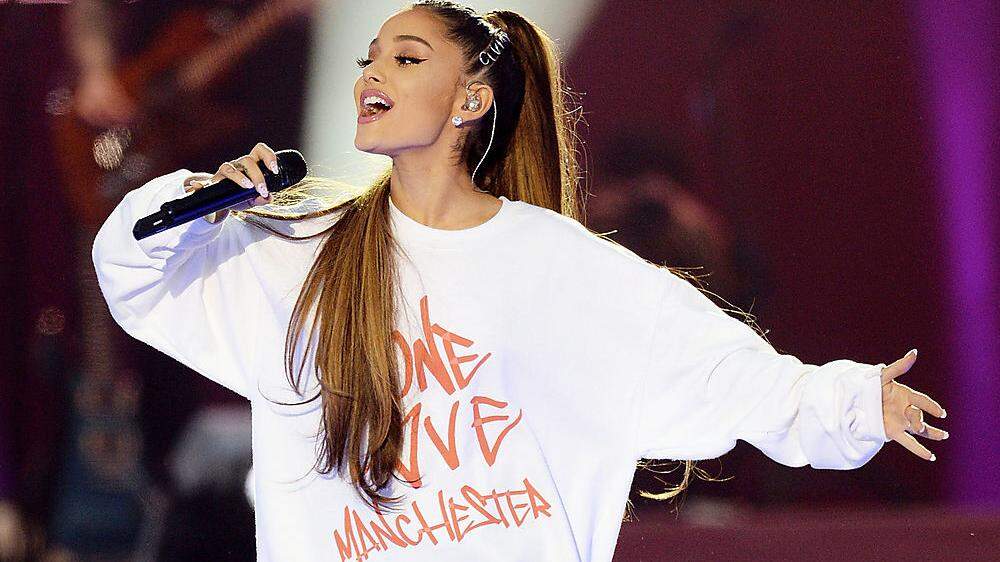 Ariana Grande bei ihrem Benefizkonzert in Manchester