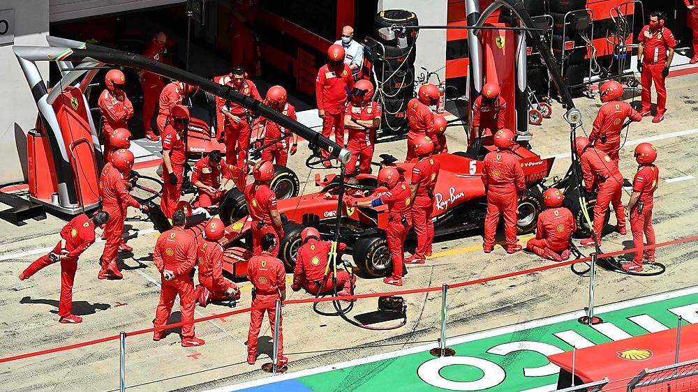Ferrari erlebte ein rabenschwarzes Wochenende