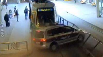 Auch polizeiintern hat der Crash mit der Grazer Tram für Gesprächsstoff und Aufregung gesorgt 