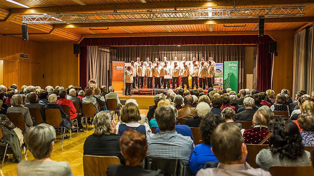 Das Volkshaus Landskron zählt zu den stark besuchten in der Stadt. Am Bild: das Fest der Stimmen 