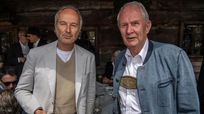 Kunstaffine unter sich: Erwin Wurm und Helmut Marko