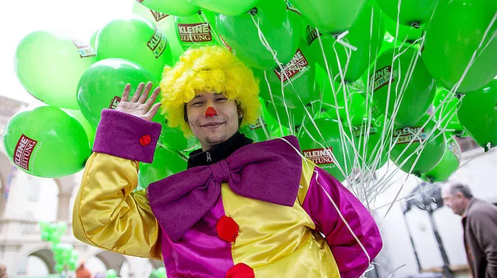 Nicht nur den Kaiser freut es sehr: Am Dienstag um 11.45 Uhr startet der Grazer Faschingszug