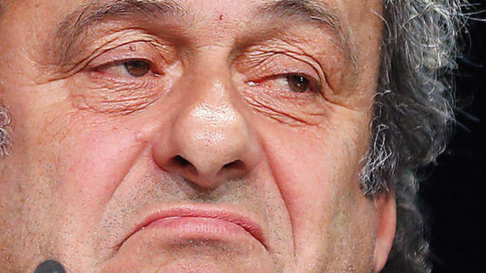 Schwere Zeiten für Michel Platini