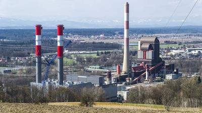 Sowohl das Gaskraftwerk (links) als auch das Kohlekraftwerk in Mellach sollen weiterbetrieben werden