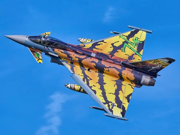 Mit diesem Flieger gab es den ersten Platz in der Kategorie „Best painted aircraft“
