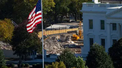 „Musik in meinen Ohren“ nannte Trump den Lärm der Baugeräte beim Abriss