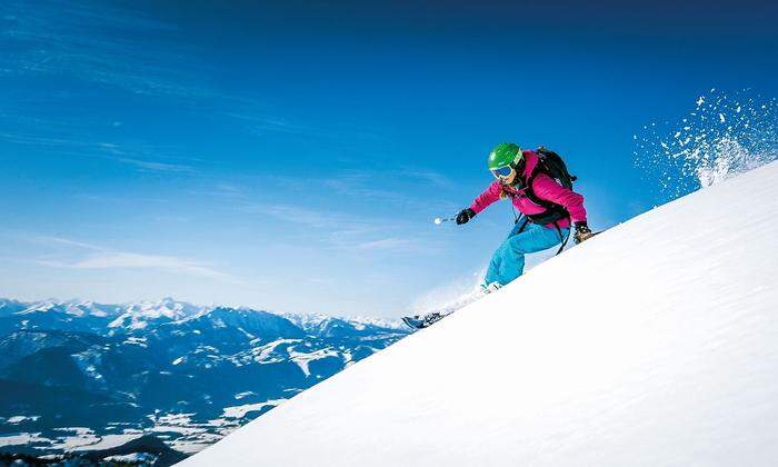 Sowohl für Skianfänger als auch für wilde Rennfahrer bieten die Schneebären die richtigen Pisten