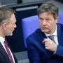 Der grüne Wirtschaftsminister Habeck (r.) und FDP-Finanzminister Lindner einigten sich auf Vorgaben für Mieter und Hausbesitzer