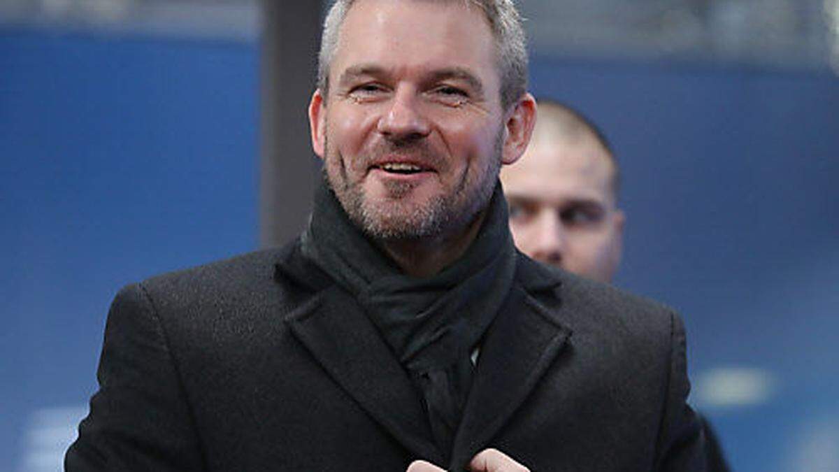 Der slowakische Ministerpräsident Peter Pellegrini (Smer-Partei)