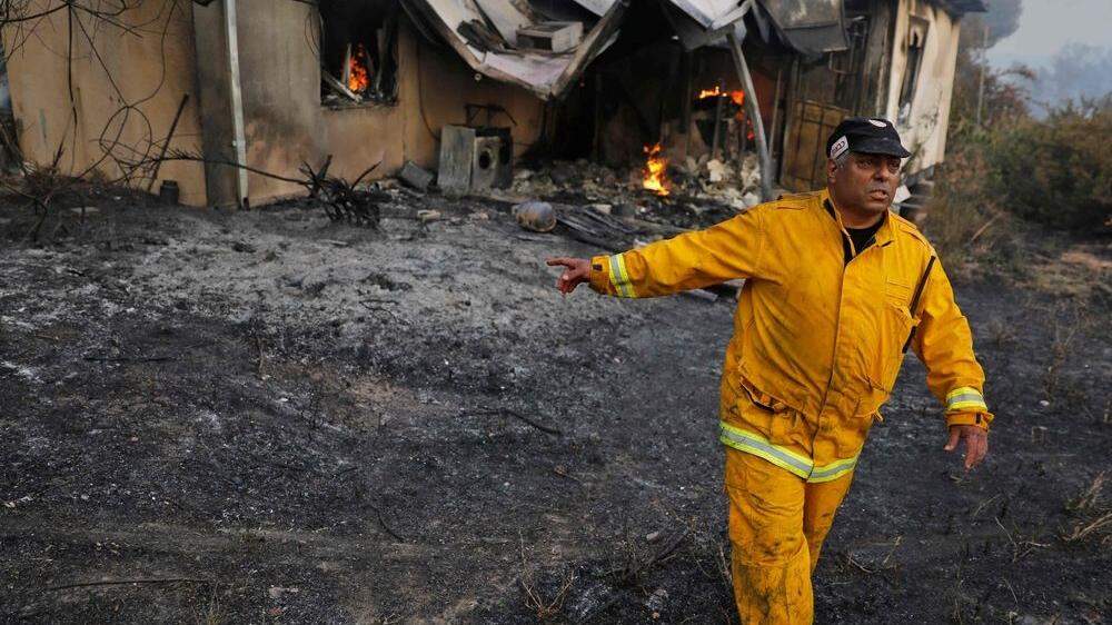 In Israel wüten in Folge einer Hitzewelle Brände vor allem im Zentrum des Landes