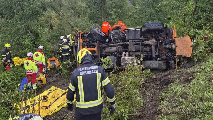 Unfall auf der B70