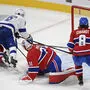 Die Canadiens (rote Dresse) fanden kein Mittel, um die Angriffslawine von Tampa Bay zu stoppen