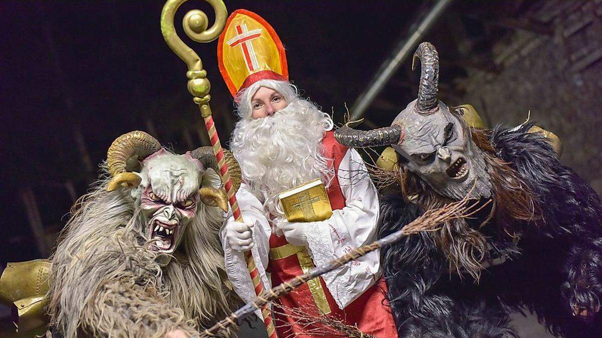 Der Nikolaus kommt. In der Steiermark gibt es eine Empfehlung für den Nikolo ohne Bart und ohne Krampus. In Kärnten nicht 