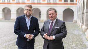 Verhandelten das Paket: Hannes Schwarz (SPÖ) und Werner Amon (ÖVP, re.) 