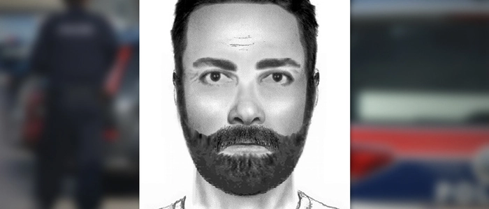 Die Polizei fahndet mit diesem Phantombild nach dem Täter