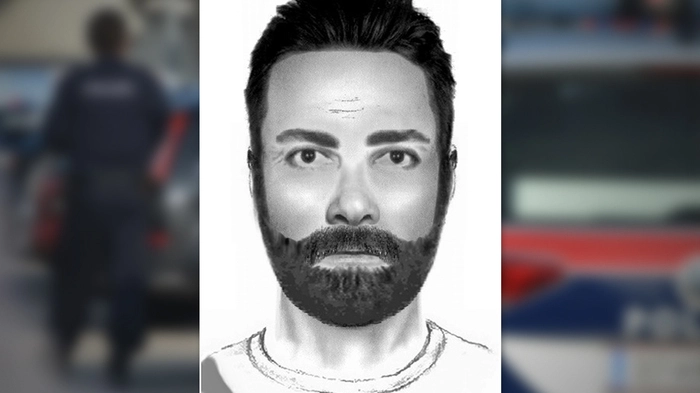 Die Polizei fahndet mit diesem Phantombild nach dem Täter