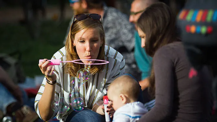 Der Lendwirbel ist immer auch ein großes Fest für Familien.