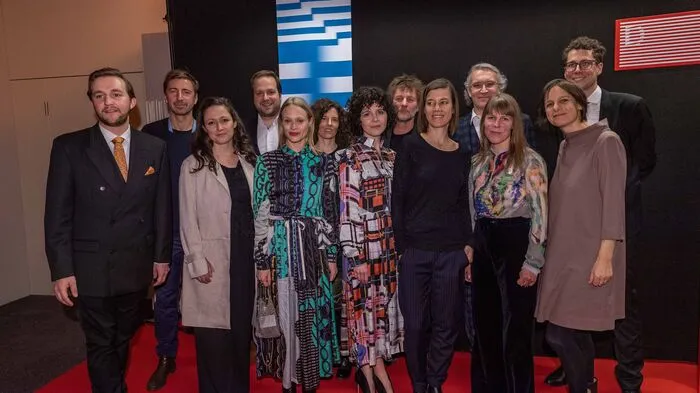 Das Team von "Der Boden unter den Füßen" mit Regisseurin Marie Kreutzer