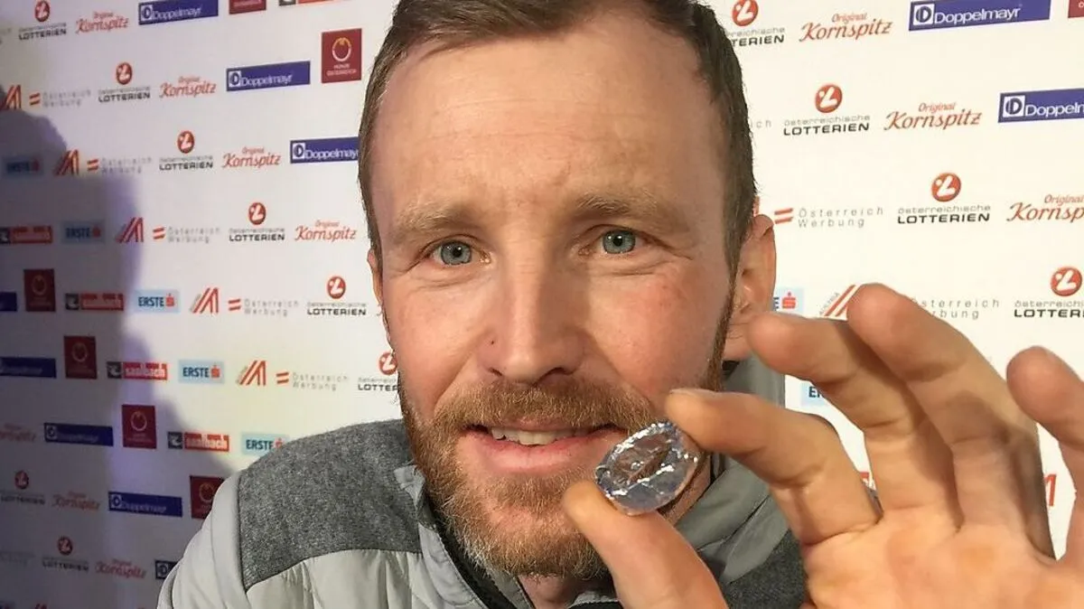 Simon Eder mit dem Alu-Ring
