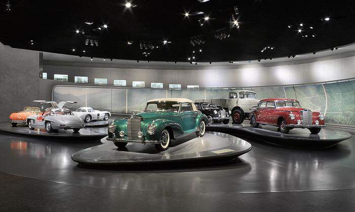 Das Mercedes-Benz-Museum in Bad Cannstatt