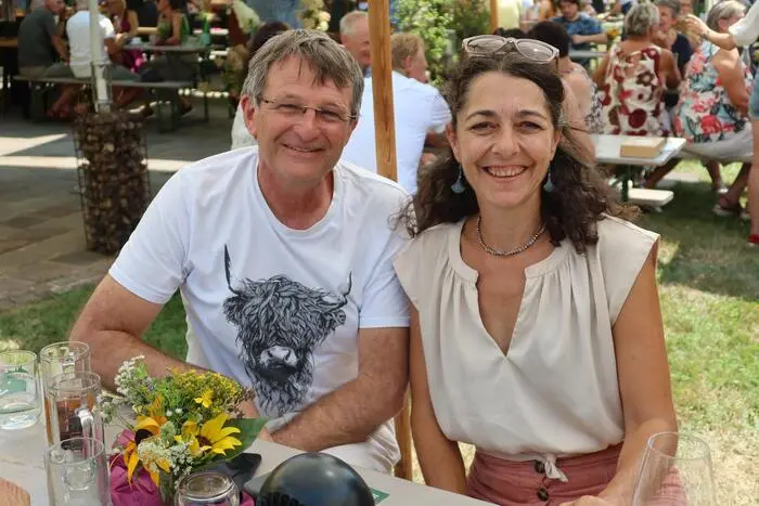 Unter den vielen Gästen mischte sich auch die Landessprecherin der Grünen Sandra Krautwaschl