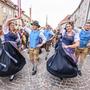 Vor allem Volkstanzgruppen, wie hier bei der Eröffnung des St. Veiter Wiesenmarktes im Vorjahr, setzen auf Tracht