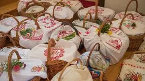 Am Karsamstag werden die Osterspeisen gesegnet