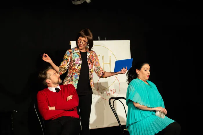 ... Philipp Moretti, Jutta Panzenböck und Karin Riedler arbeiten unter anderem an einer Paartherapie...