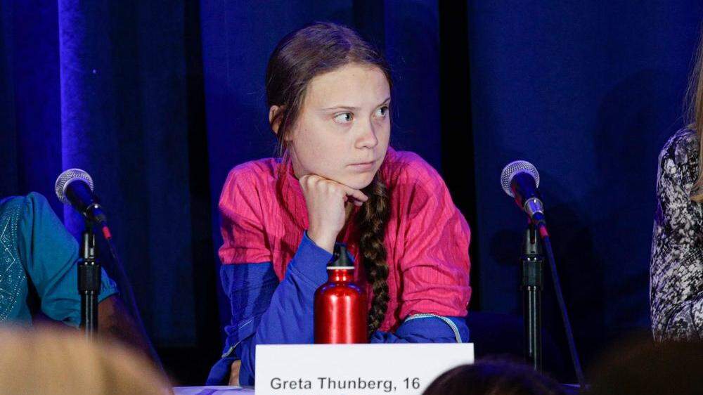 Greta Thunberg am UN-Klimagipfel in New York 