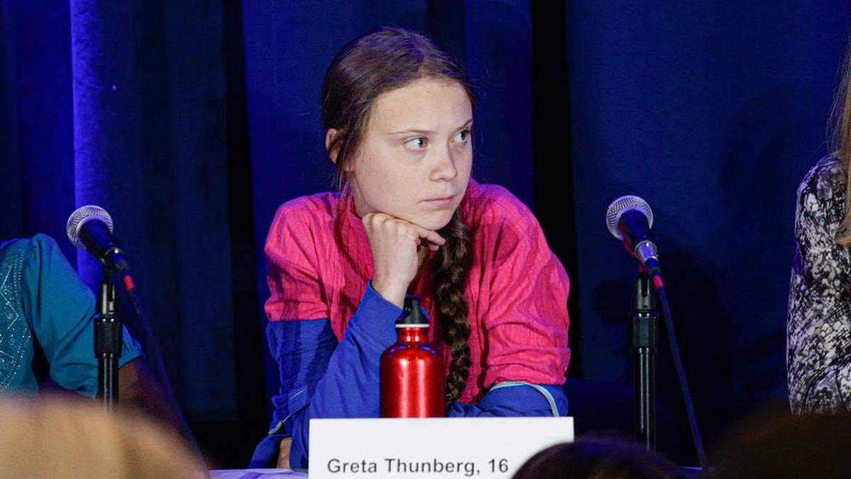 Greta Thunberg am UN-Klimagipfel in New York 