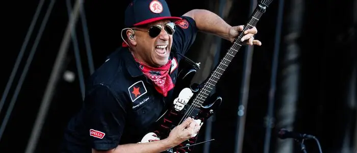 Gitarrist und Sänger Tom Morello