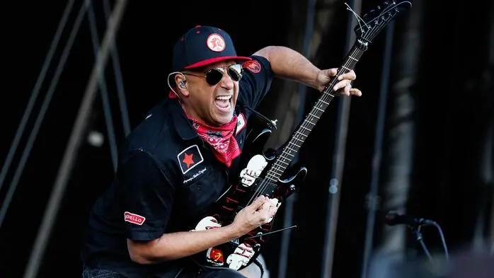 Gitarrist und Sänger Tom Morello 