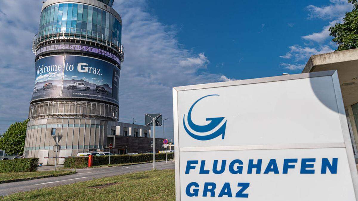 Der Grazer Flughafen