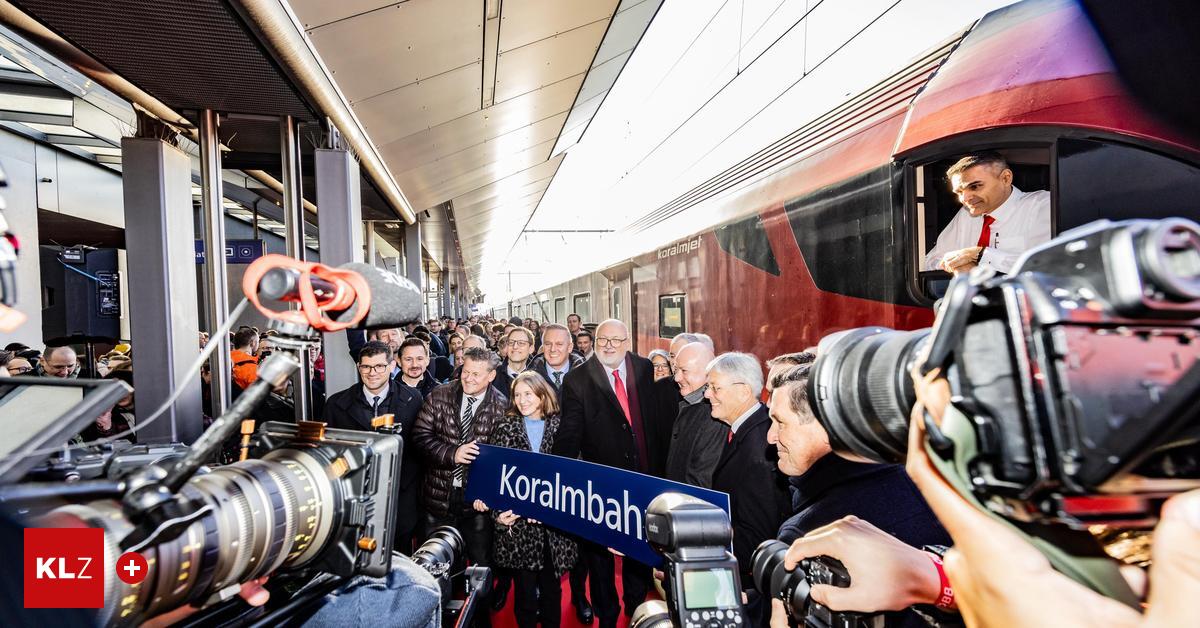 Fotos-Fotos-Die-ersten-Bilder-vom-Koralmbahn-Auftakt