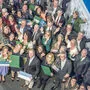Verleihung Fit im Job, ein Teil der Preisträger