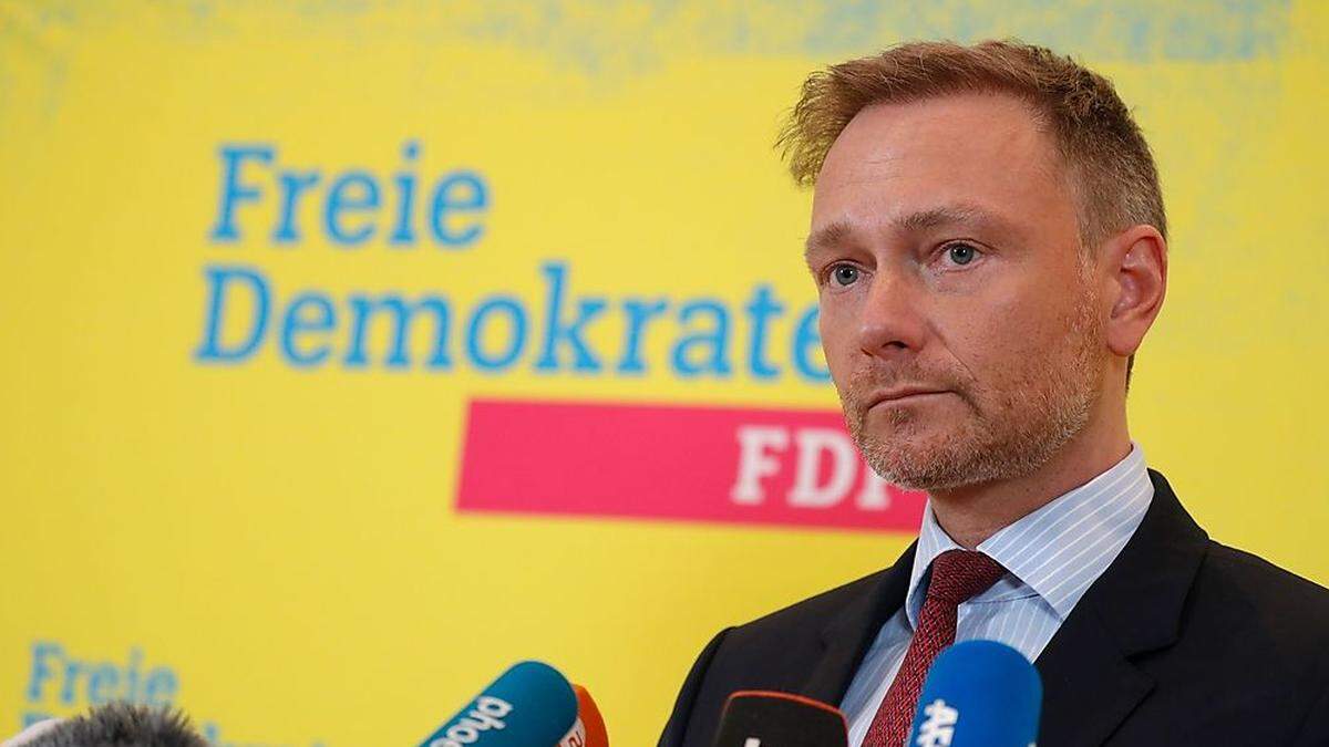 FDP-Chef Christian Lindner 