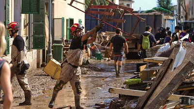 Der schwer heimgesuchte Ort Sant Llorenc